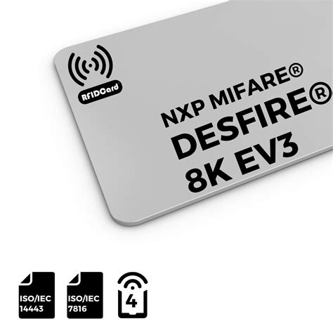 8kb nfc tag|MIFARE DESFire EV3 .